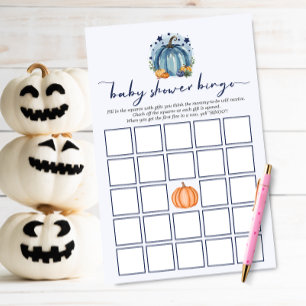 Jeu de bingo pour Baby Shower pour garçon Douce Pe