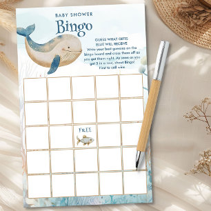 Jeu de Bingo pour Baby Shower sur le thème des bal