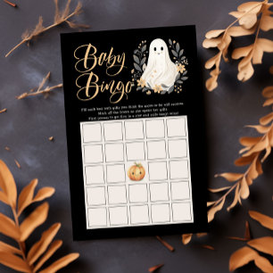 Jeu de Bingo pour Bébé Halloween Fantôme Mignon