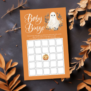 Jeu de Bingo pour Bébé Halloween Fantôme Mignon Do