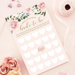 Jeu de Bingo pour Future Mariée à la Baby Shower F