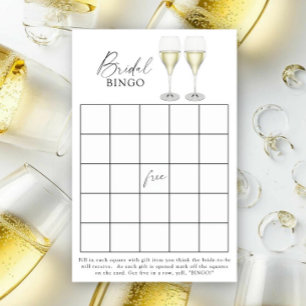 Jeu de bingo pour l'enterrement de vie de jeune fi