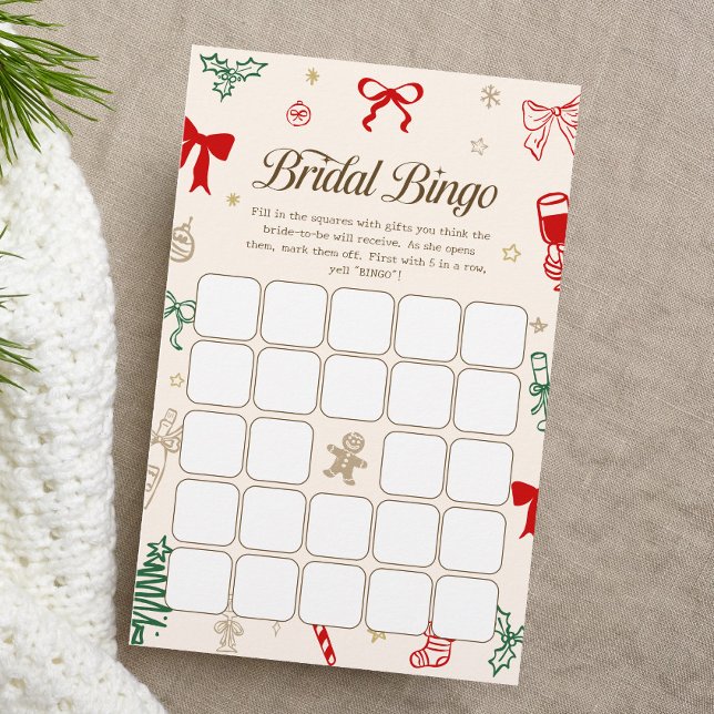 Jeu de Bingo pour Mariage de Noël (Créateur téléchargé)