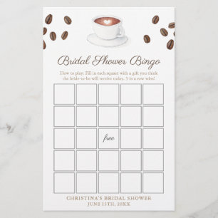 Jeu de Bingo pour une Baby Shower sur le thème du