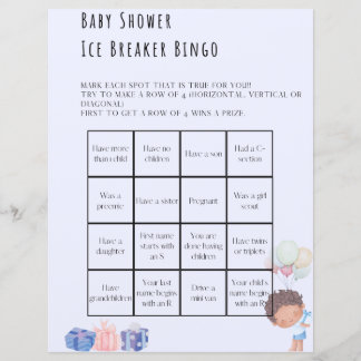 Jeu de Brise-Glace pour Baby Shower