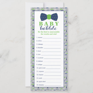 Jeu De Brouillard, Jeu De Baby shower, Petit Homme