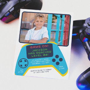 Jeu de budget sur jeu vidéo Photo Fête d'anniversa