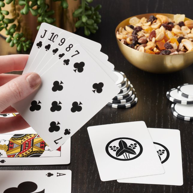 JEU DE CARTES 丸に立沢瀉 シルバープレートネックレス (In Situ)