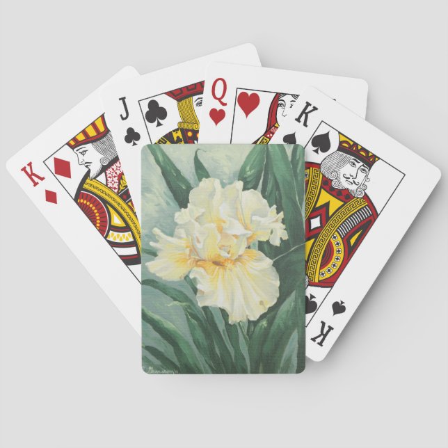 Jeu De Cartes 0434 Cream Iris (dos)