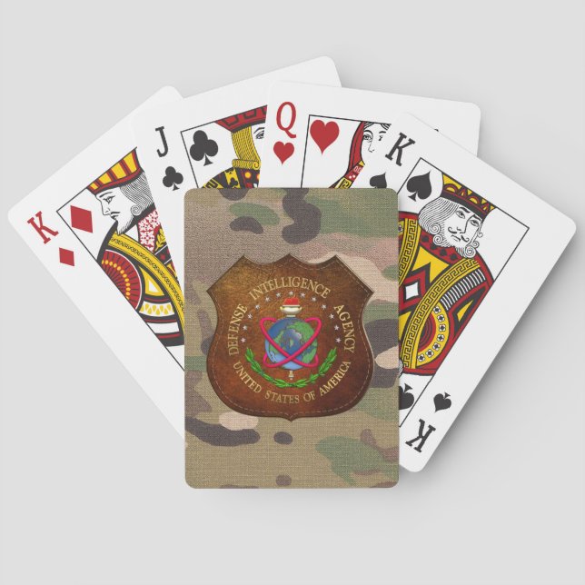 Jeu De Cartes [100] Agence du renseignement de défense : DIA Spe (dos)