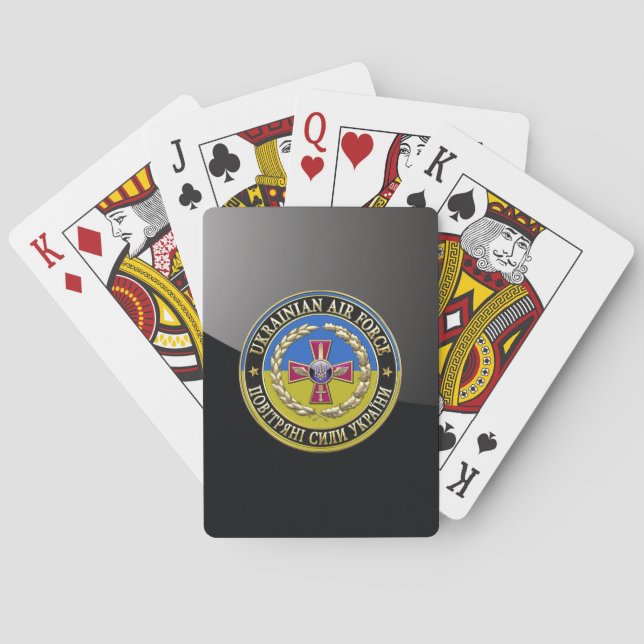 Jeu De Cartes [100] Armée de l'air ukrainienne [édition spéciale (dos)