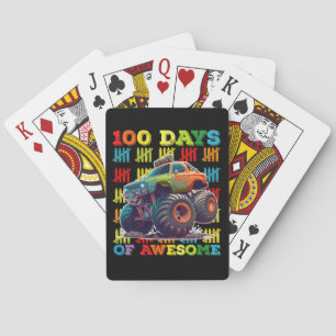 Jeu De Cartes 100 Jours De Camion Monster Magnifique 100e Jour É