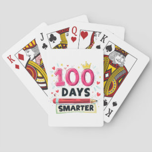 Jeu De Cartes 100 Jours plus intelligents d'enseignant scolaire