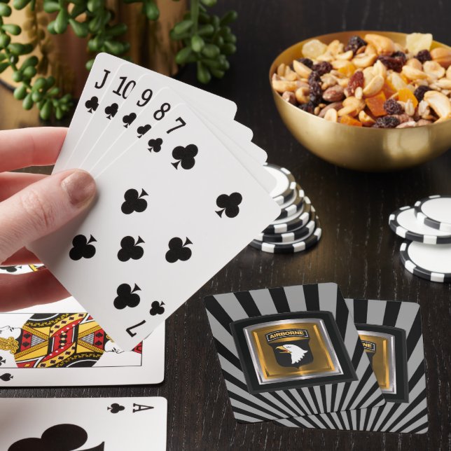 Jeu De Cartes 101e division aéroportée « Screaming Eagles » (In Situ)