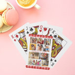 Jeu De Cartes 10 Photo Moderne Tendance Rouge Plaid Nom élégant<br><div class="desc">10 Photo Modern Trendy Red Plaid Stylish Name Playing Cards dispose de dix de vos photos préférées pour un do-it-yourself facile et rapide ajouter votre propre collage photo. Personnalisez avec votre nom et entouré d'un motif rouge plaid. Fait un cadeau parfait pour Noël, anniversaires, fête des mères, soeurs, meilleurs amis...</div>