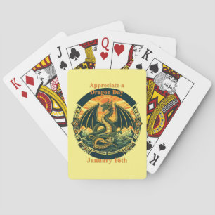 Jeu De Cartes 16 janvier - Journée d'appréciation des dragons