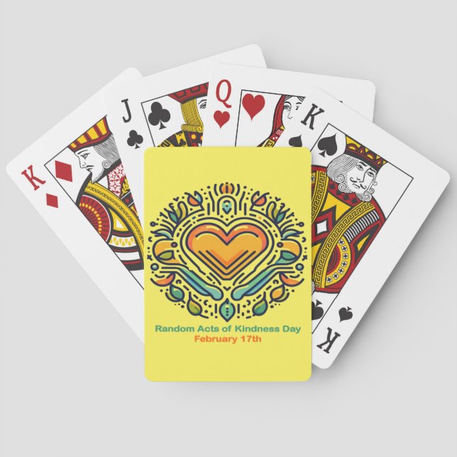 Jeu De Cartes 17 févr. - Random Acts of Kindness Day (dos)