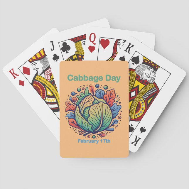 Jeu De Cartes 17 février - Journée des choux (dos)