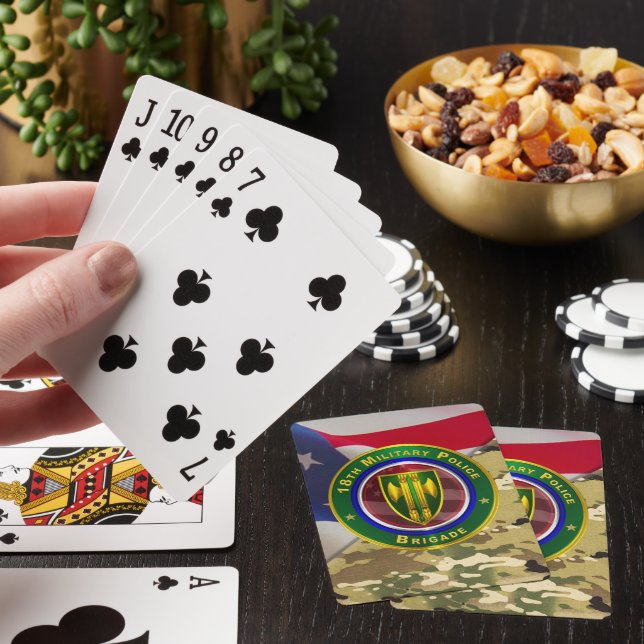 Jeu De Cartes 18e brigade de police militaire  (In Situ)