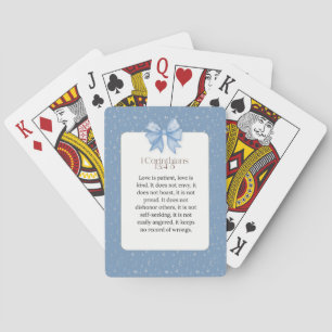 Jeu De Cartes 1 corinthiens 13 4 5, l'amour est patient l'amour
