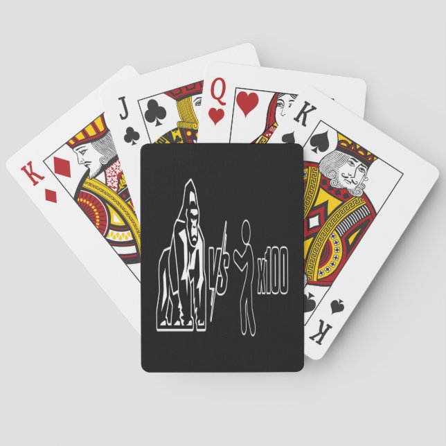 Jeu De Cartes 1 Gorille dominant vs 100 humains_3 (dos)