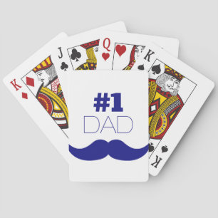 Jeu De Cartes #1 Papa Blue Mustache