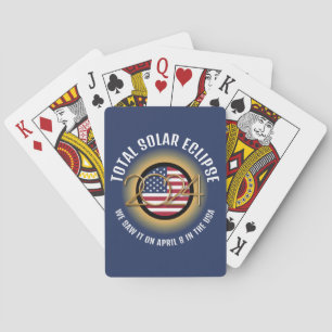 JEU DE CARTES 2024 TOTAL SOLAIRE ECLIPSE USA
