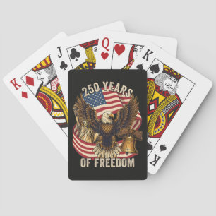 Jeu De Cartes 250 Ans Américain 1776-2026