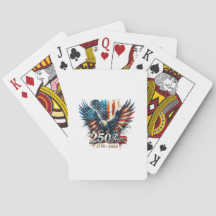 Jeu De Cartes 250 Ans d'Amérique Anniversaire 250e Indépendance 