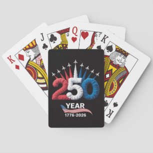 Jeu De Cartes 250e anniversaire USA Patriotique 250 ans