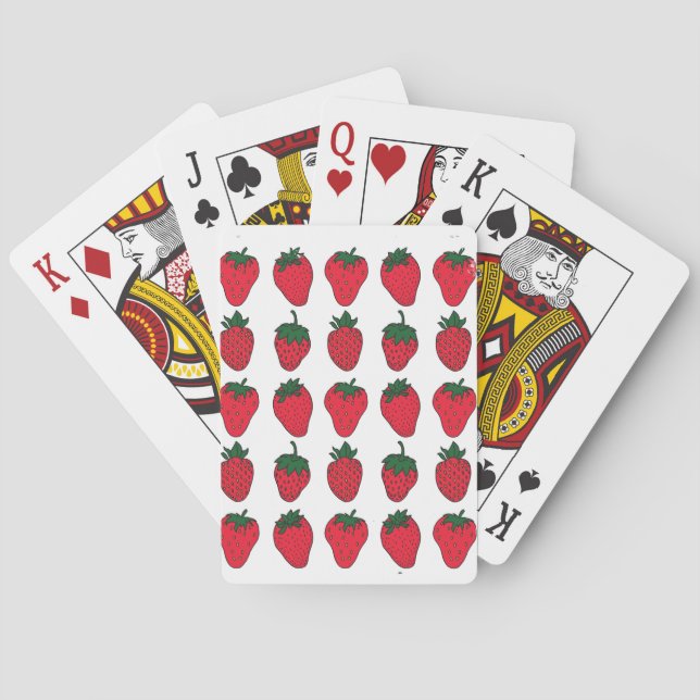 Jeu De Cartes 27 février - Fête des fraises (dos)