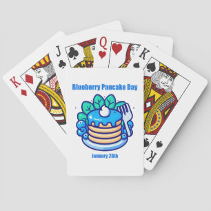 Jeu De Cartes 28 janvier - Jour des crêpes de bleuets