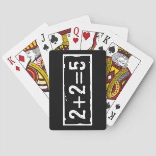 Jeu De Cartes 2 plus 2 égale 5