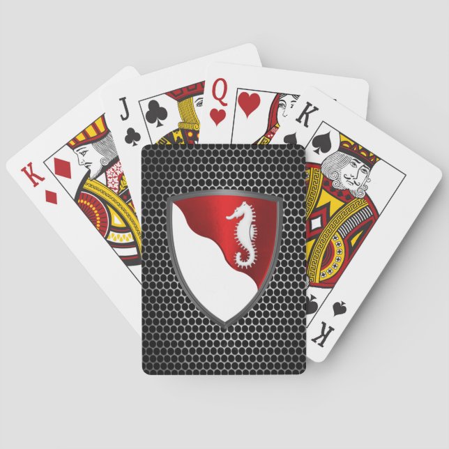 Jeu De Cartes 36e brigade du génie "robuste" (dos)