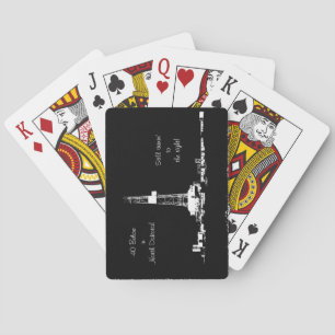 Jeu De Cartes -40 Cards De Lecture Sous Les Champs D'Oilfield