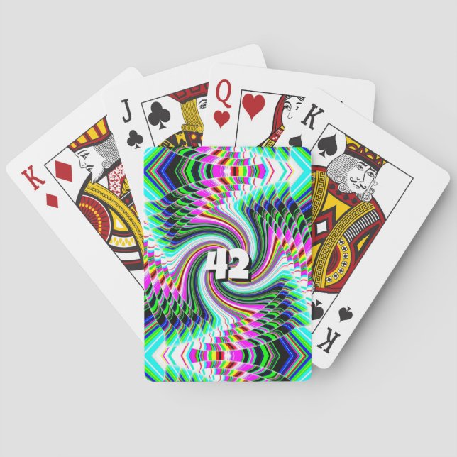 Jeu De Cartes 42 (vous pouvez modifier le numéro) (dos)