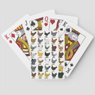 Jeu De Cartes 49 poules de poulet