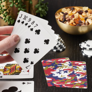 Jeu De Cartes 4 juillet, Jour de l'Indépendance, Or camouflage