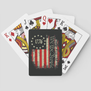 Jeu De Cartes 4 juillet patriotique d'Amérique