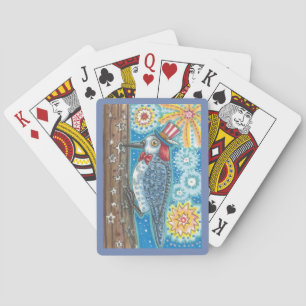 Jeu De Cartes 4 juillet WOODPECKER BICYCLE CARTES DE JEUX