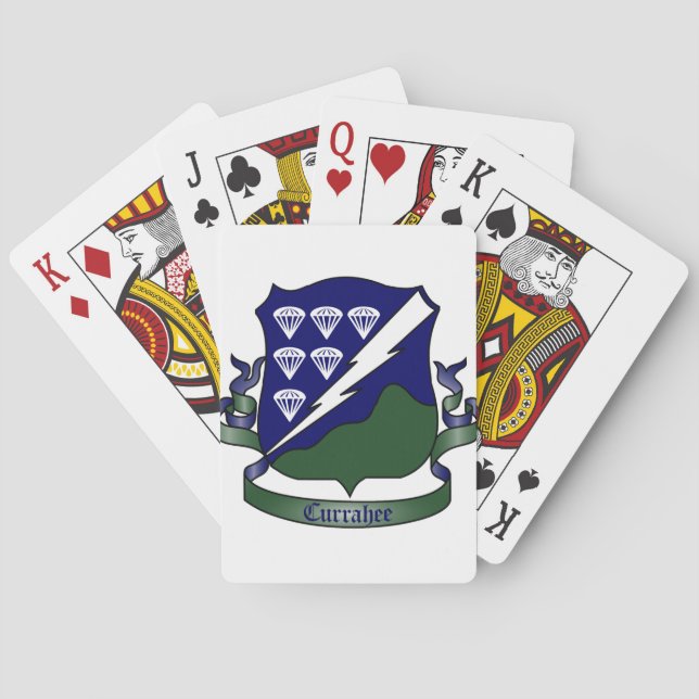 Jeu De Cartes 506e régiment d'infanterie de parachutistes, 1er b (dos)