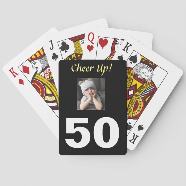 Jeu De Cartes 50th Cheer Up! Anniversaire de Grumpy Girl (dos)