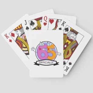 Jeu De Cartes 65 Anniversaire officiel