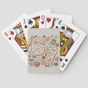 Jeu De Cartes 67 Drôle 6 7 Six Sept Cookie De Pain D'épice De Va