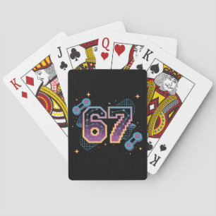 Jeu De Cartes 6 7 Six Seven Gaming Gen Z Alpha Argot de mème 