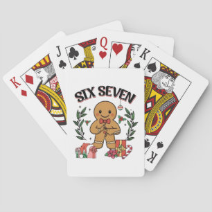 Jeu De Cartes 6 7 Six Seven Main Génération Z Alpha Pain d'épice