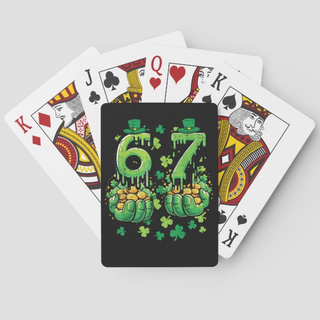 Jeu De Cartes 6 7 St Patricks Day (dos)