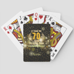 Jeu De Cartes 70ème anniversaire m'a pris 70 ans pour regarder c