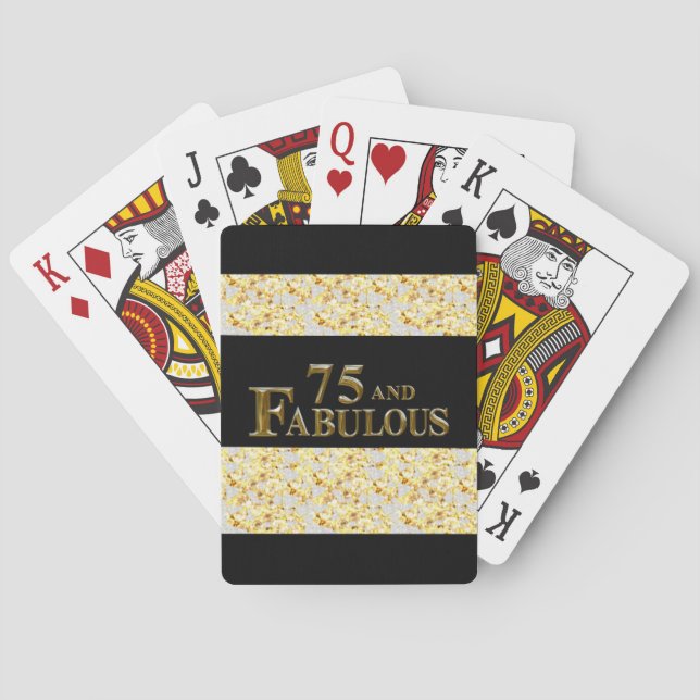 Jeu De Cartes 75e anniversaire  (dos)
