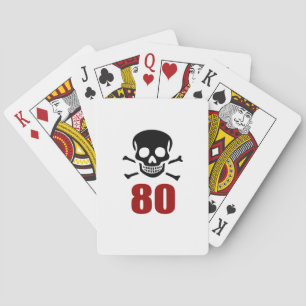 Jeu De Cartes 80 dessins d'anniversaire